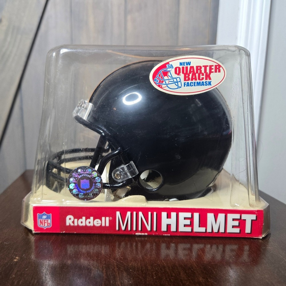 Riddell Mini Helmet NFL Pittsburgh Steelers Quarterback Facemask NEW